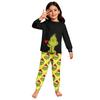 Children's  Boys And Girls Thin Two-piece  Long-sleeved Pants Two-piece