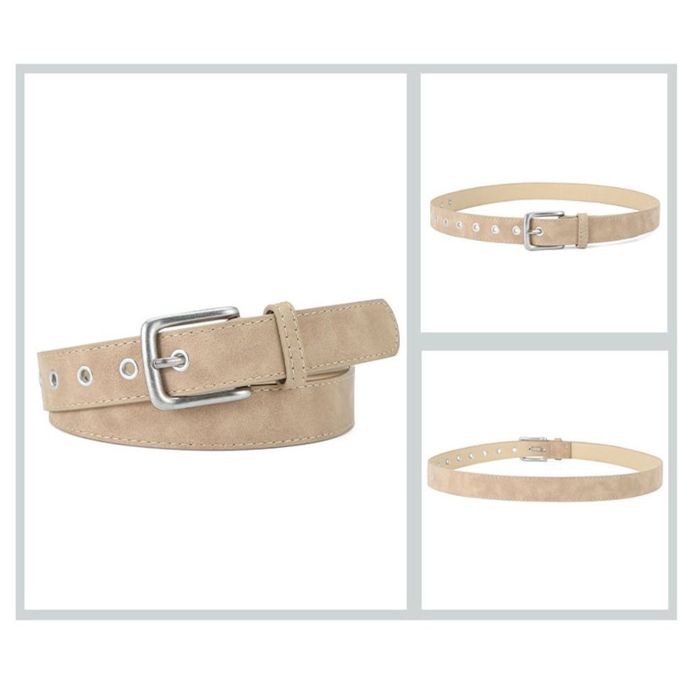 Frosted Waistband wear-resisting Women Waist Retro PU Belt  Women