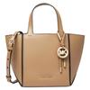 Jordi Logo Tote Bag With Metal Accents And Round Decorations Women Tote Bags Camel 30R6G9JT9L-BEIGE