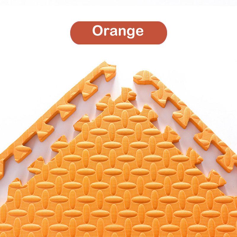 

2,5 см 12 шт. EVA пена блокирующие плитки защитное напольное покрытие водонепроницаемый противоскользящий коврик для сращивания тренажерный зал тренировка йога фитнес коврик 2cm