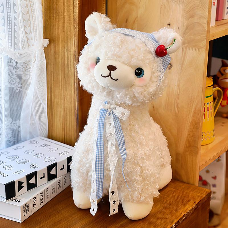Soft Cute Lamb Cute Alpaca Doll Plush Toy Bed Comfort Couple Rag Doll Children's Day Gift