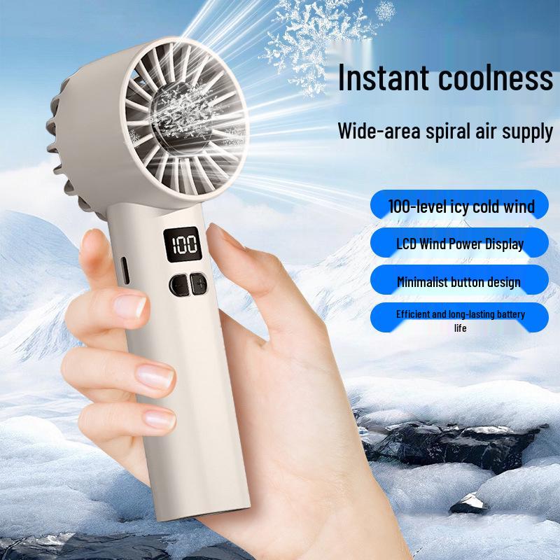 JK107 High-Speed Portable Fan: Rapid Cooling for Summer Unspecified