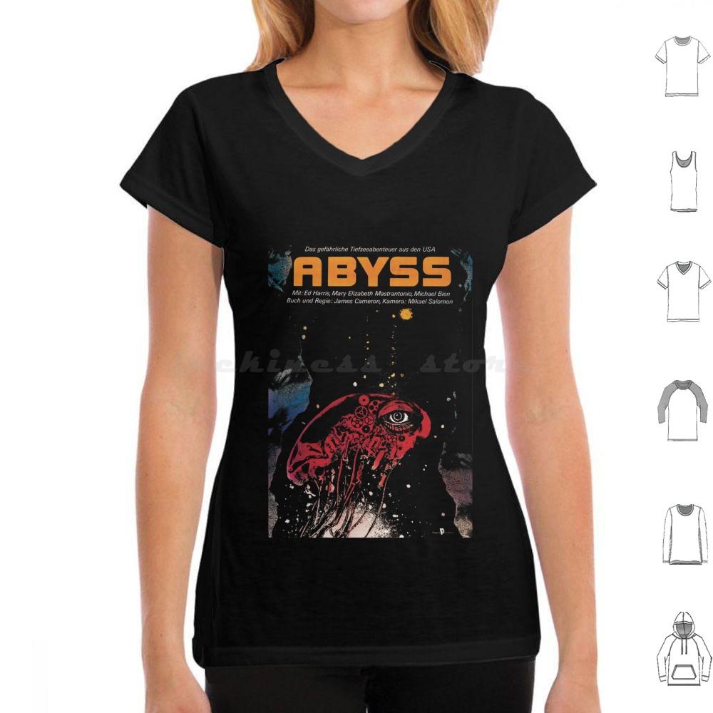 The AbyssGerman Design T Shirt Cotton Men Women DIY Print The Abyss James Cameron Titanic Movie Sci Fi 80s Underwater Cinema