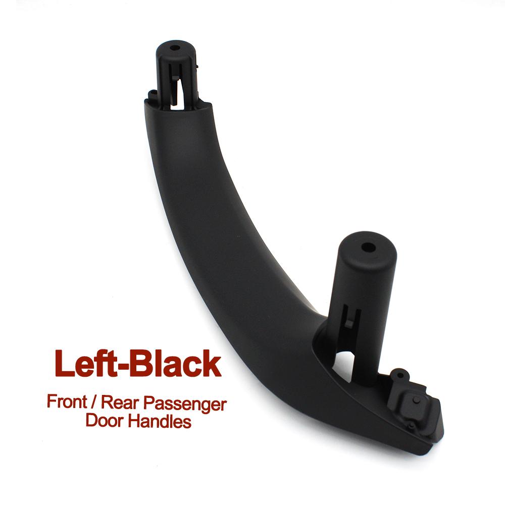 LHD Car Interior Front Left Driver Door Armrest Panel Cover Door Inner Handle Pull Trim For BMW X3 X4 F25 F26 2010-2016