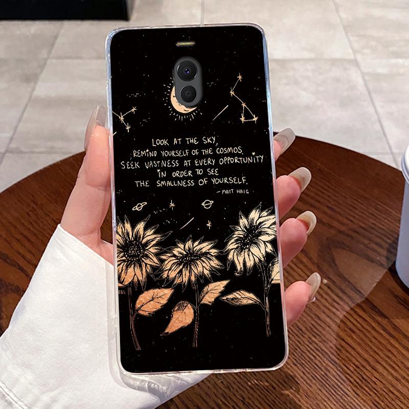 Casing For Meizu M6 Note M6 M6T Case Aesthetic Fashion Cute Cat Astronaut Soft Silicone Back Cover Transparent TPU Phone Case