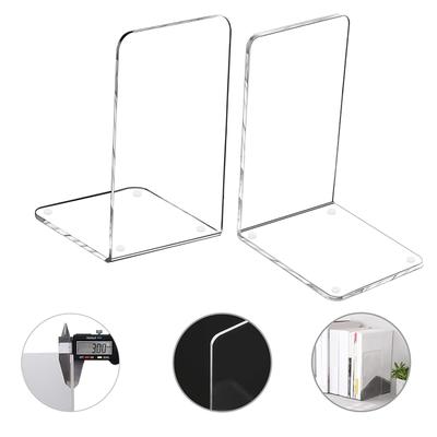 Acrylic Bookshelf for Displaying Books Music Sheets Acrylic Book Stands for Display Transparent Book Display Stand