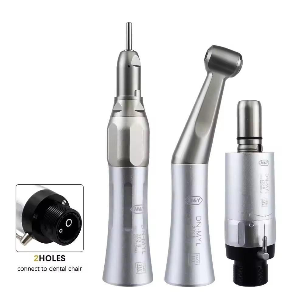 

Стоматологические наконечники NSK FX23 Style с низким числом оборотов, наборы для полировки зубов, угловой наконечник, пневмомотор, внешнее водяное охлаждение, 2/4-канальный разъем, тип E 2hole kits серебряный