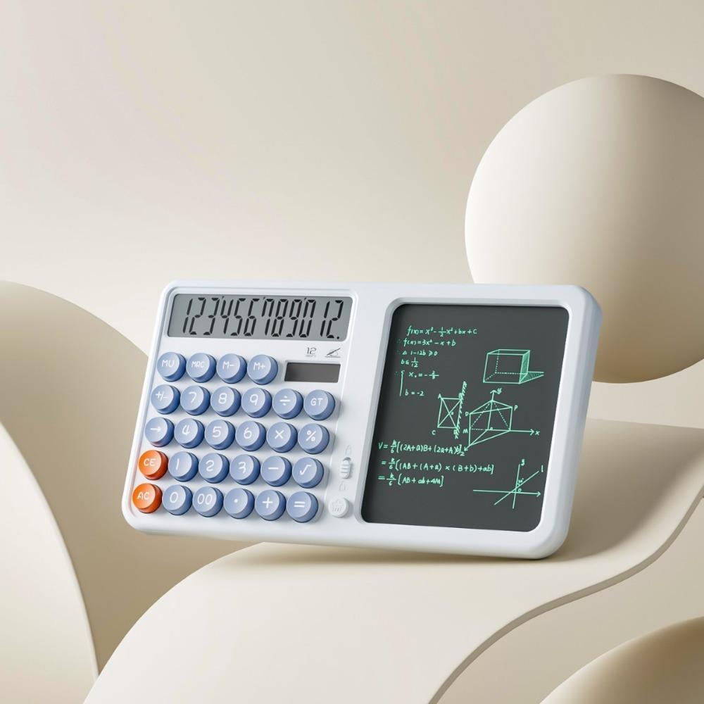 

Large LCD Display Solar Calculator Dual Power Supply Standard Function Calculator Students фіолетовий