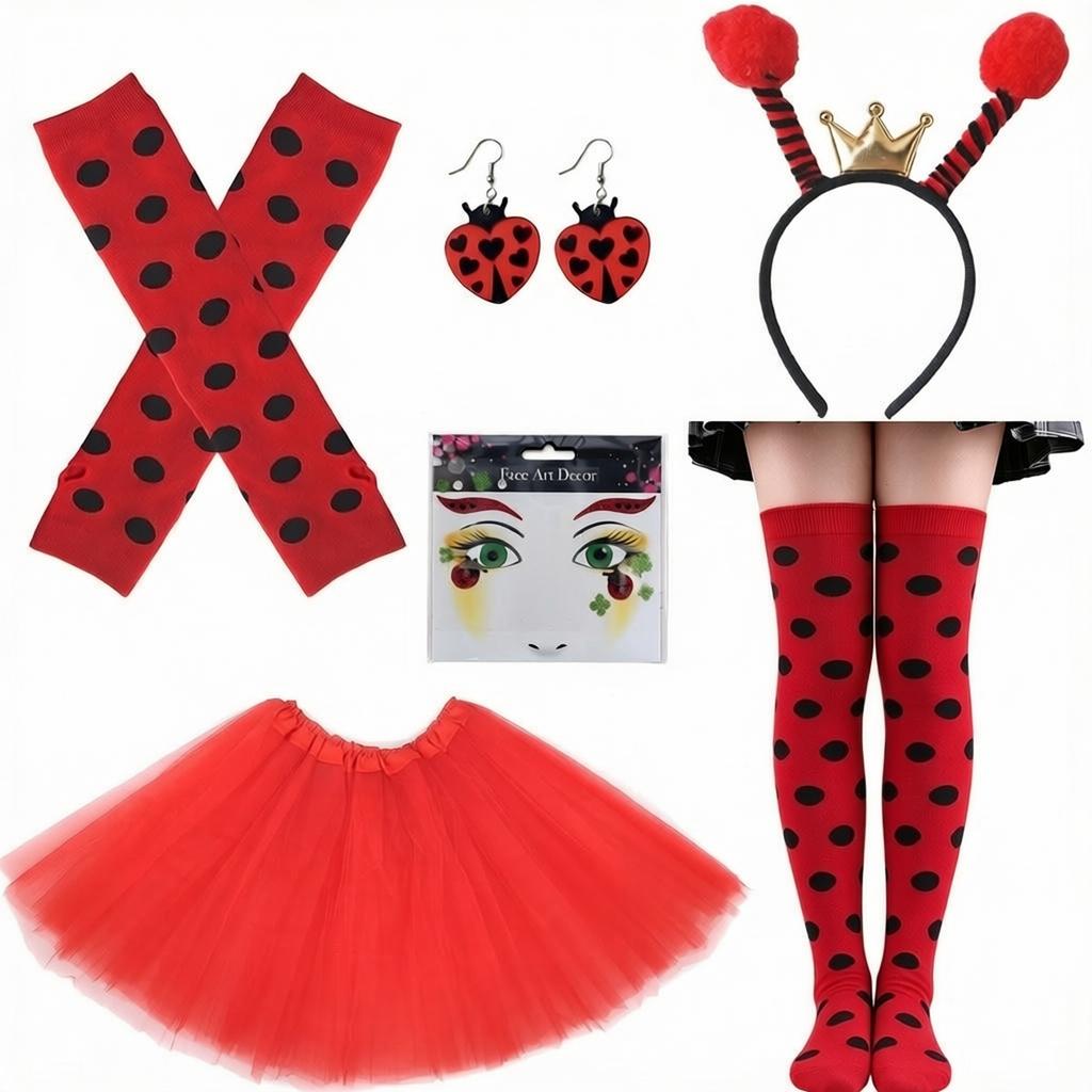 Headband Christmas Hair Accessory Costume Set for Holiday Party Favors