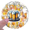28 Large Waterproof Graffiti Beer Stickers for Skateboards, Notebooks, and Water Cups