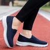 Couples Slip-on Casual Shoes Lightweight Flats Breathable Knitted Loafers Women Men Comfortable Daily Walking Shoes