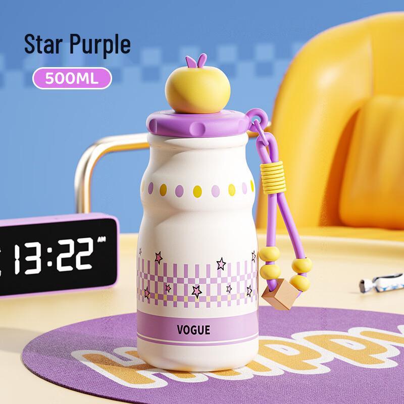 OLOEY Kids Cartoon Stainless Steel Insulated Water Bottle