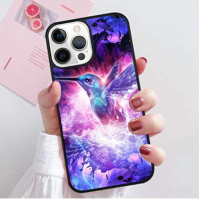 Hummingbird Coque Shell For iPhone 17 Air 15 16 14 13 12 Pro Max 11 Pro Max Plus Phone Case Cover