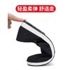 Old Beijing cloth shoes men's summer breathable mesh shoes driving work leisure mesh one pedal black cloth shoes