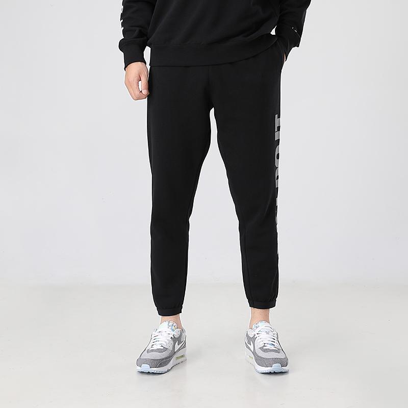 Nike NSW JDI Slim Fit Fleece Joggers With Reflective Detail Men Bottoms Black CU4051-010