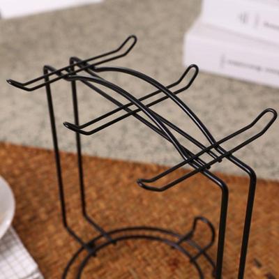 Kitchen Draining Rack Coffee Mug Glass Cup Plate Holder Stand Dish Storage Shelf