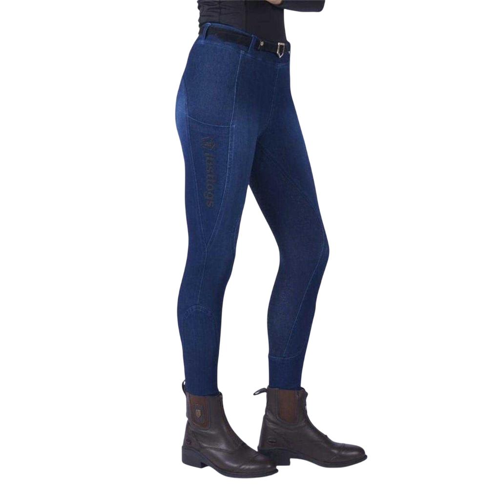Just Togs Womens/Ladies Denim Horse Riding Tights