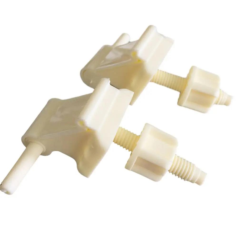 Аксессуары Петля для сиденья унитаза Гладкая 1 комплект Ремонтный комплект Болт и гайка для сиденья унитаза Совершенно новый Высокое качество