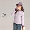 Girls' Colorblock Faux 2-Piece Cashmere Blend Long Sleeve T-Shirt