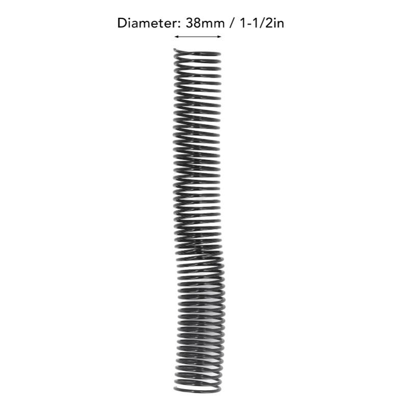 18 Pcs Spiral Binding Coil 38mm Diameter 48 Loop 4:1 Pitch 310 Sheet Capacity Spiral Binding Spine For A4 Paper