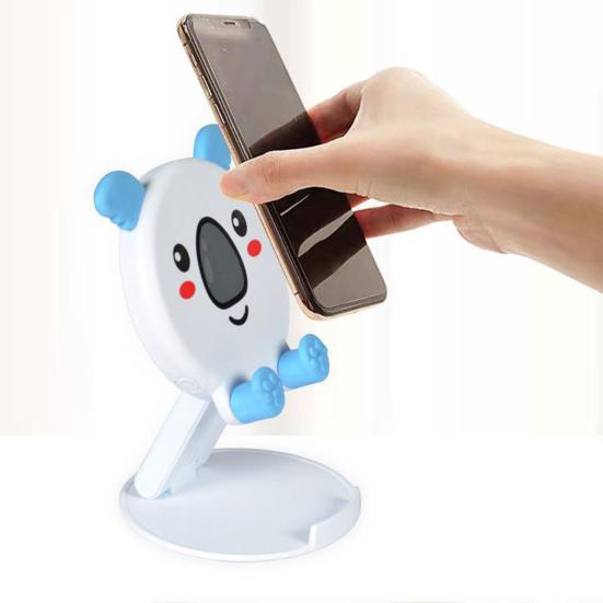 Mobile Phone Holder Portable Cute Cartoon Universal Foldable Desktop Tablet Phone Lifting Bracket