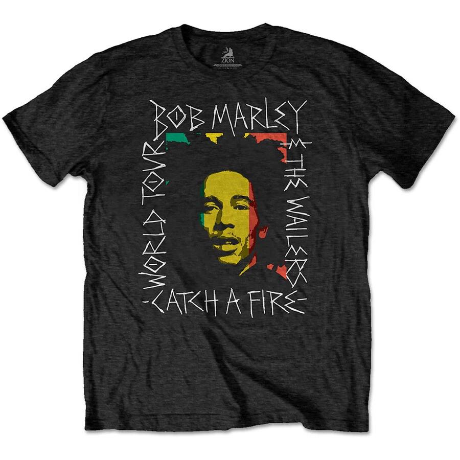 Bob Marley - Rasta Scratch - Black t-shirt XXXXL