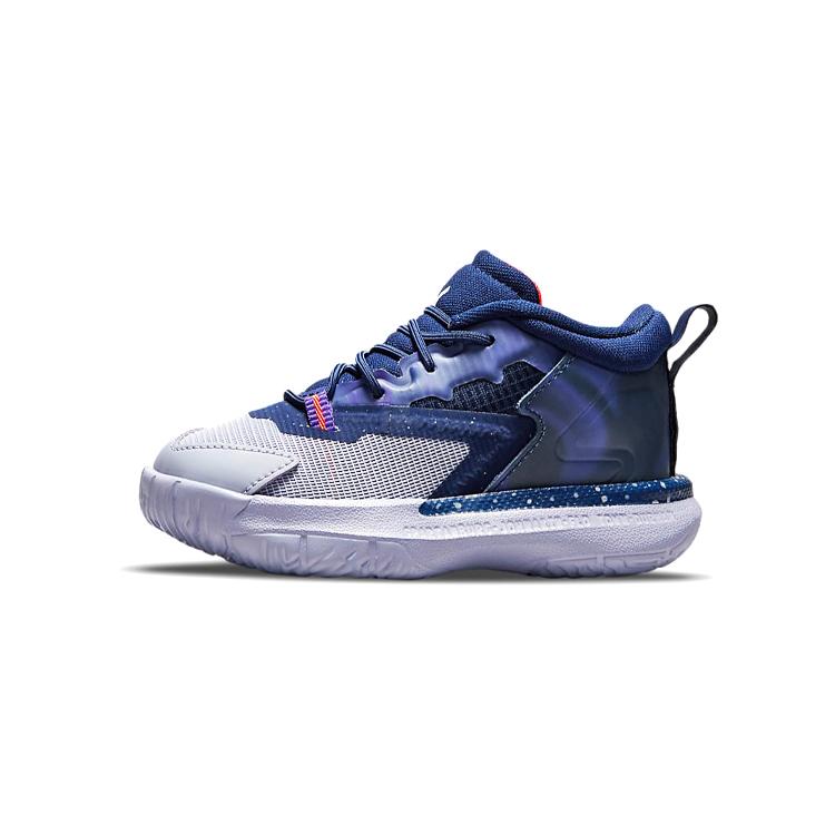 

Jordan Zion 1 ZNA Mid top Basketball Shoes Purple Blue Infant And Toddler DC2023-400 22