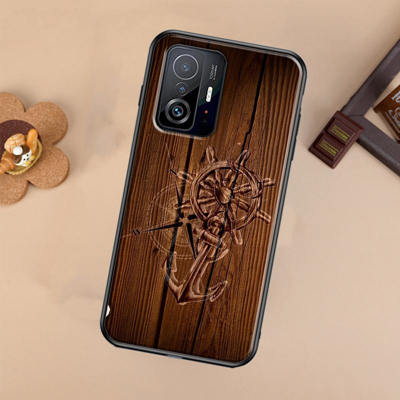 Compass Case For Xiaomi 13 14 Ultra 11T 12T 13T 14T Pro POCO X7 Pro X3 X5 X6 F3 F5 F6 M6 Pro Cover