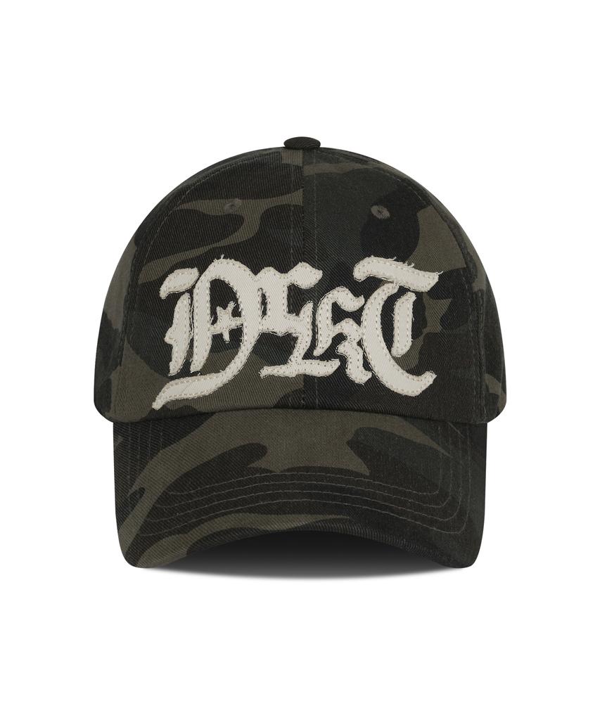 Deuleongkeutegseuteu Applique Patch Big Size Ball Cap [Camo]