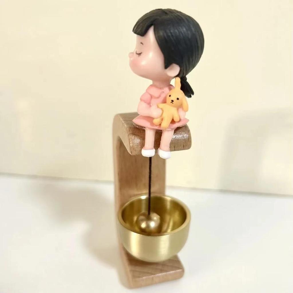 Japonský minimalistický feng-shui mosazný zvonek závěsná zvonkohra pro venkovní klidnou domácí dekoraci