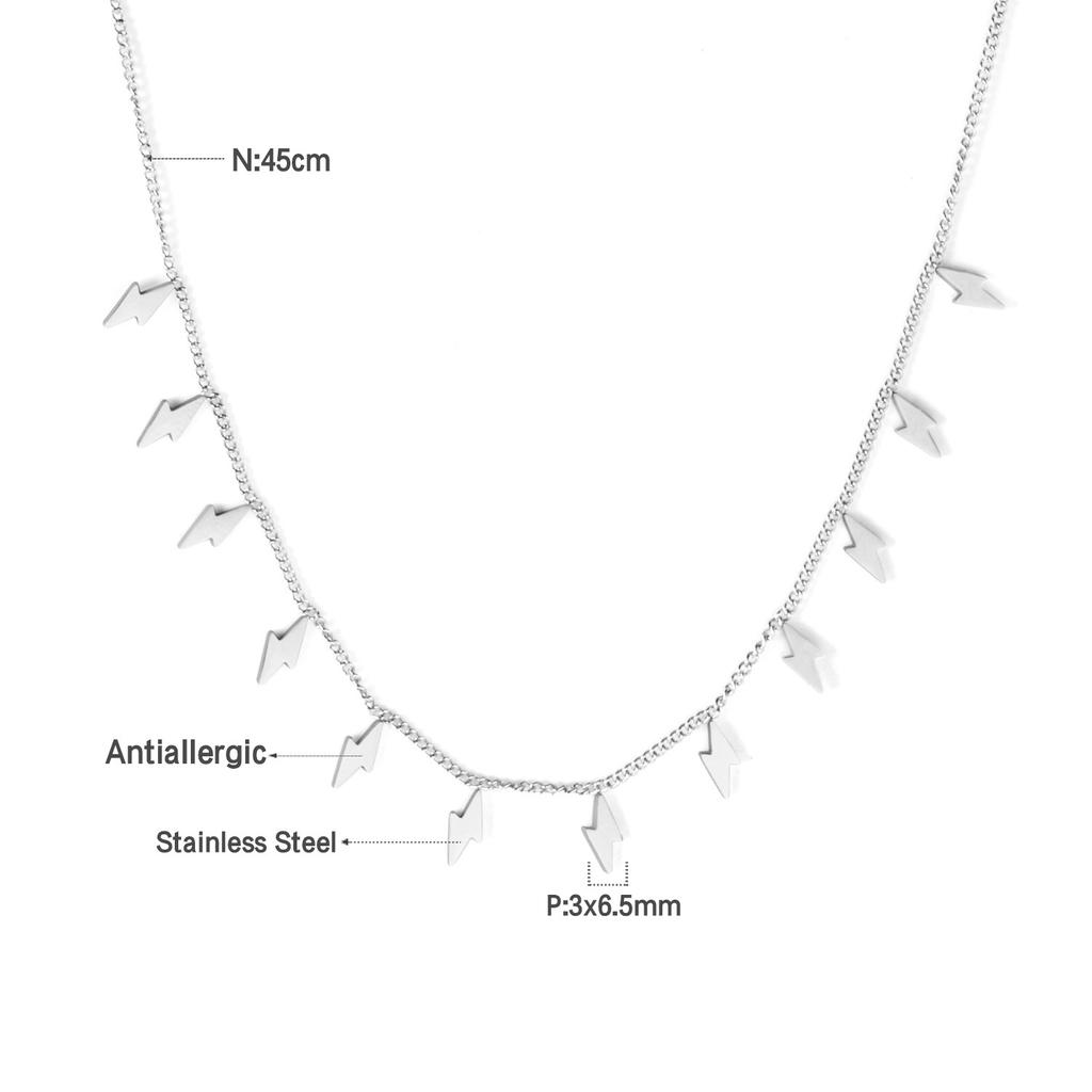 Simple And Versatile Rectangle Pendant Necklace Minimalist Luxury Women's Jewelry Accessory