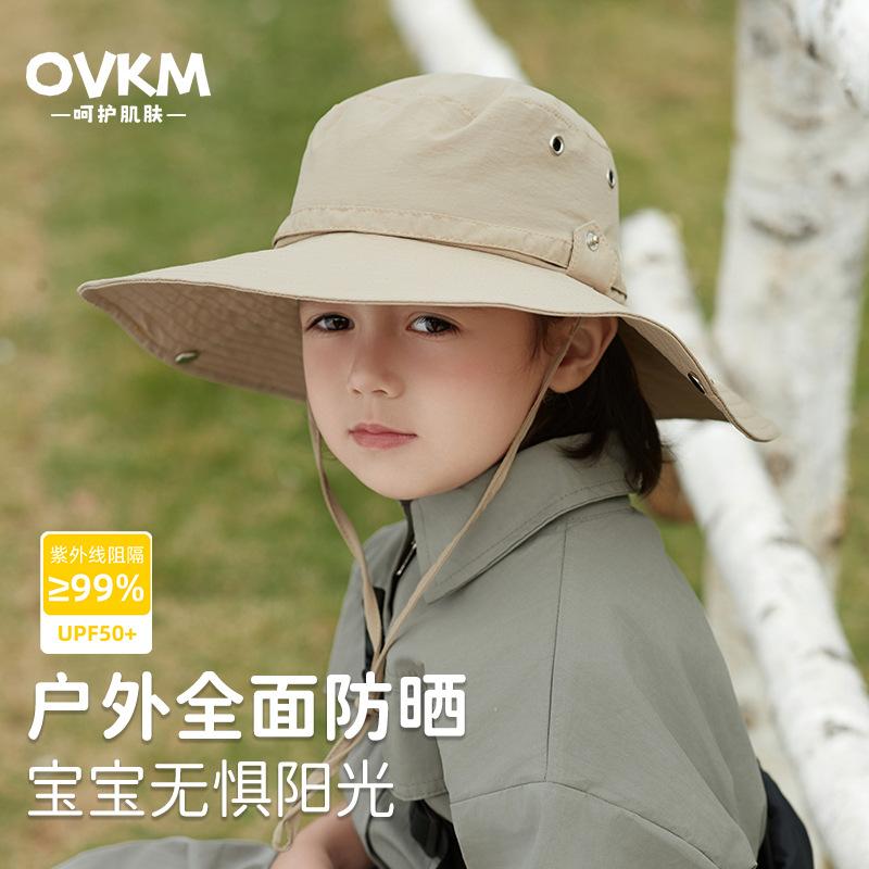 Children bucket hat outdoor boys sun hat camping hiking sun hat girls big brim sun hat middle older children