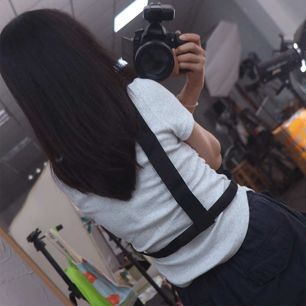 Oxford Cloth Walkie Talkie Bag Adjustable Interphone Chest Bag BF-888S UV-5R