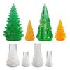 3D Christmas Tree Silicone Resin Mold DIY Jewelry Light Holder Epoxy Resin Mold DIY Handmade Crafts Candle Holder Decor