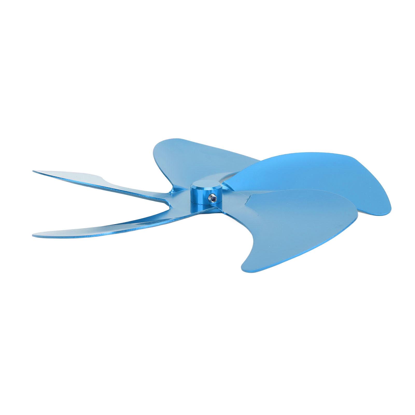 Kachel Ventilatorblad Vervanging Aluminiumlegering Verbeter Warmte Circulatie Haard Ventilator 5 Bladen voor Kachel Ventilator Accessoires