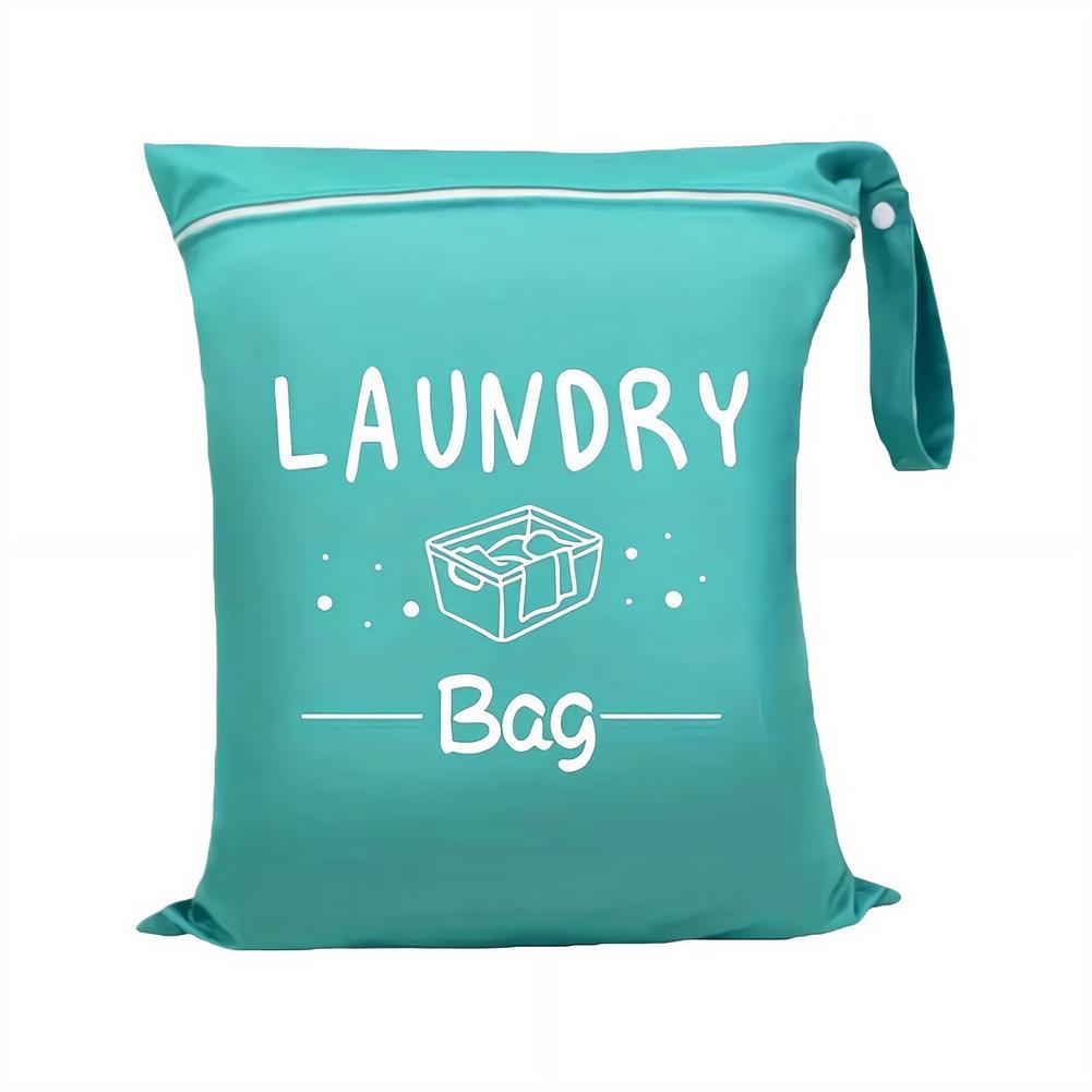 Multiple Colors Available, Multifunctional Travel Storage | Polyester Laundry Storage Bag, Zipper Closure, Portable and Foldable