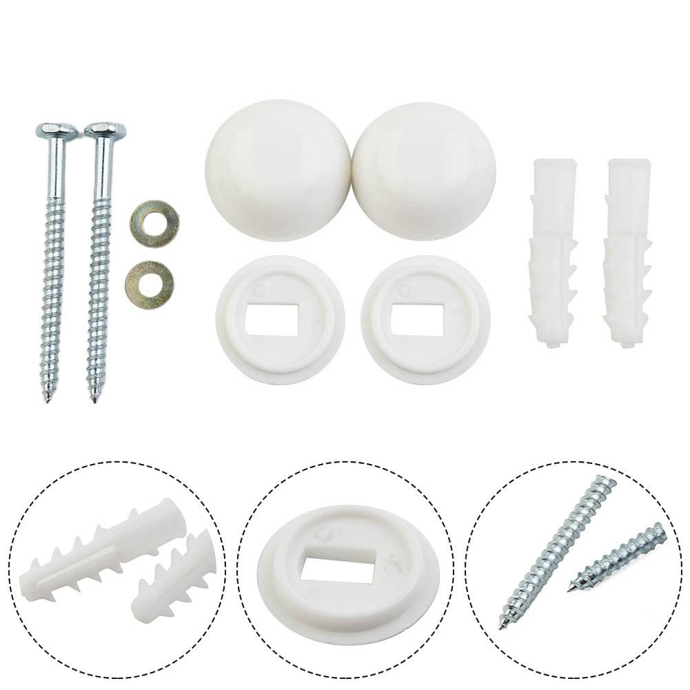 Screws Bidet Bolts Fitting Fixing Kit Plastic + Iron