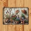 Metal Retro Snake Humor Sign Vintage Funny Plaque Wall Art Decor 20x30cm