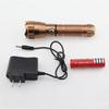 Rechargeable Aluminum LED Flashlight