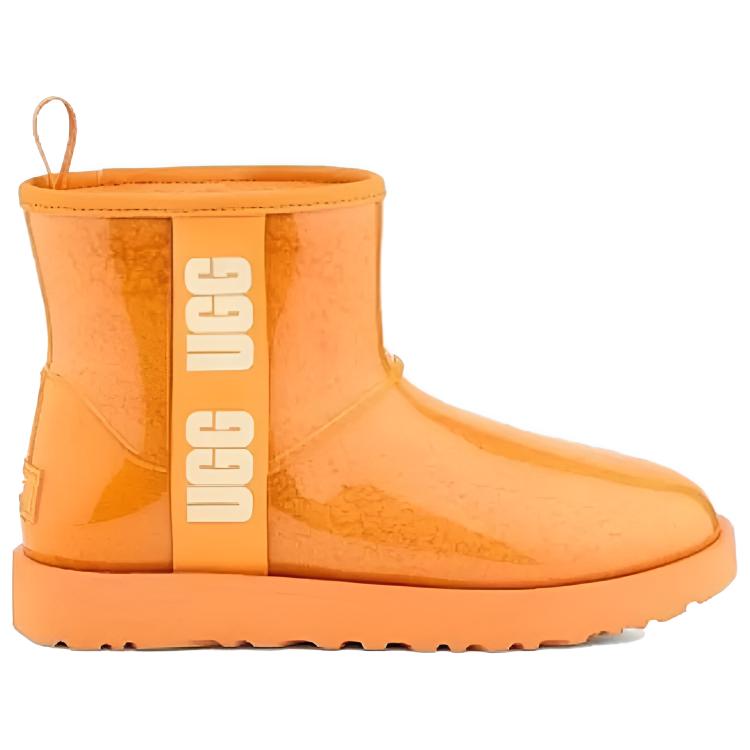 UGG Classic Clear Mini Durable Warm Comfortable Short Snow Boots Women boots Yellow 1113190-PPNG