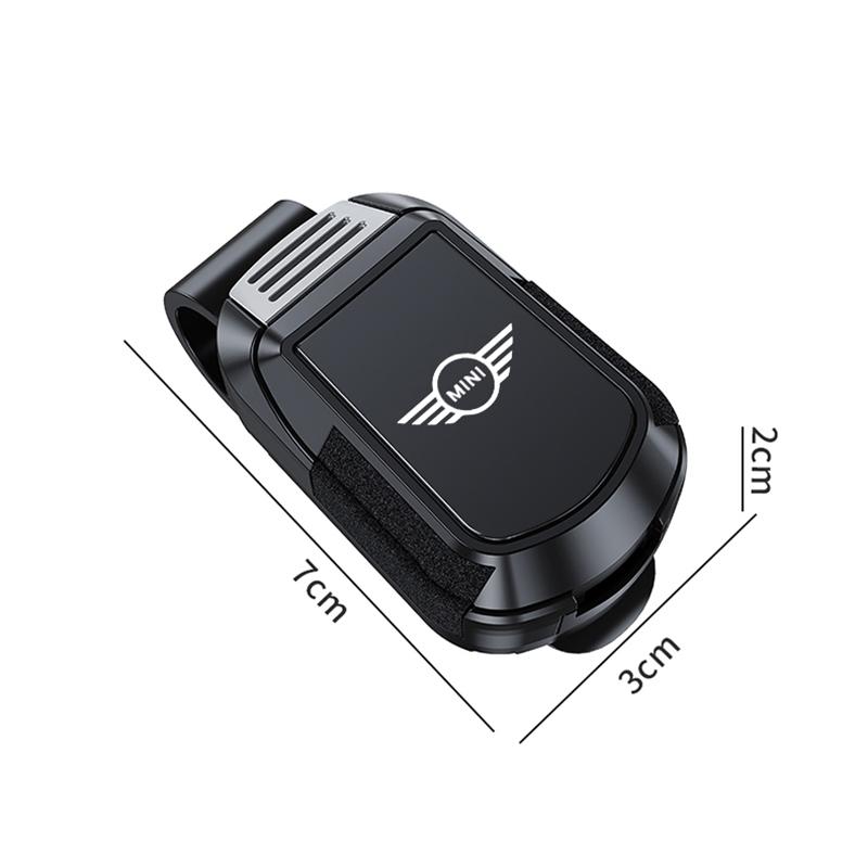 1 Pezzo Portaoggetti per Occhiali Clip per Occhiali da Sole da Parasole per Auto per MINI One Cooper JCW Countryman Clubman Cabrio Paceman Coupe Tappo Ruota