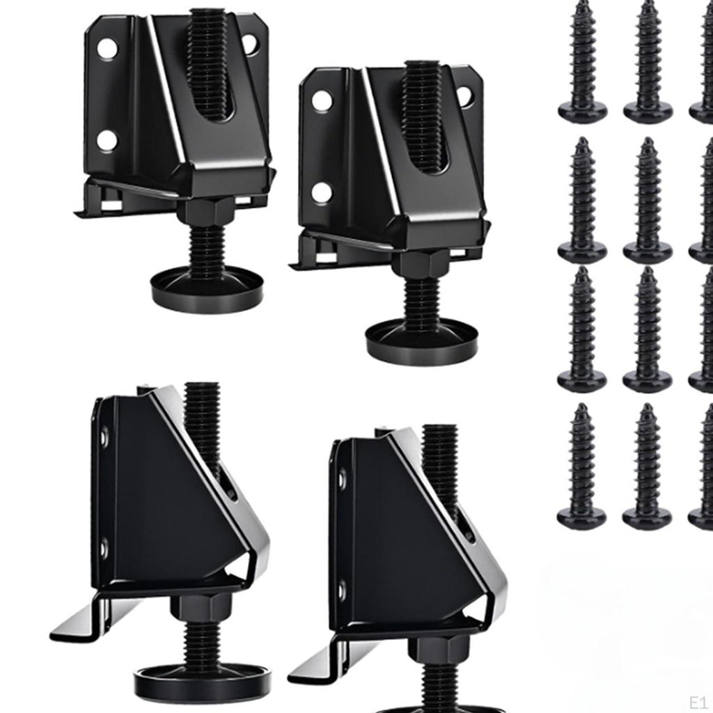 Leg Leveler Adjustable High Performance Easy to Install Wardrobe Feet Leveling for Furniture