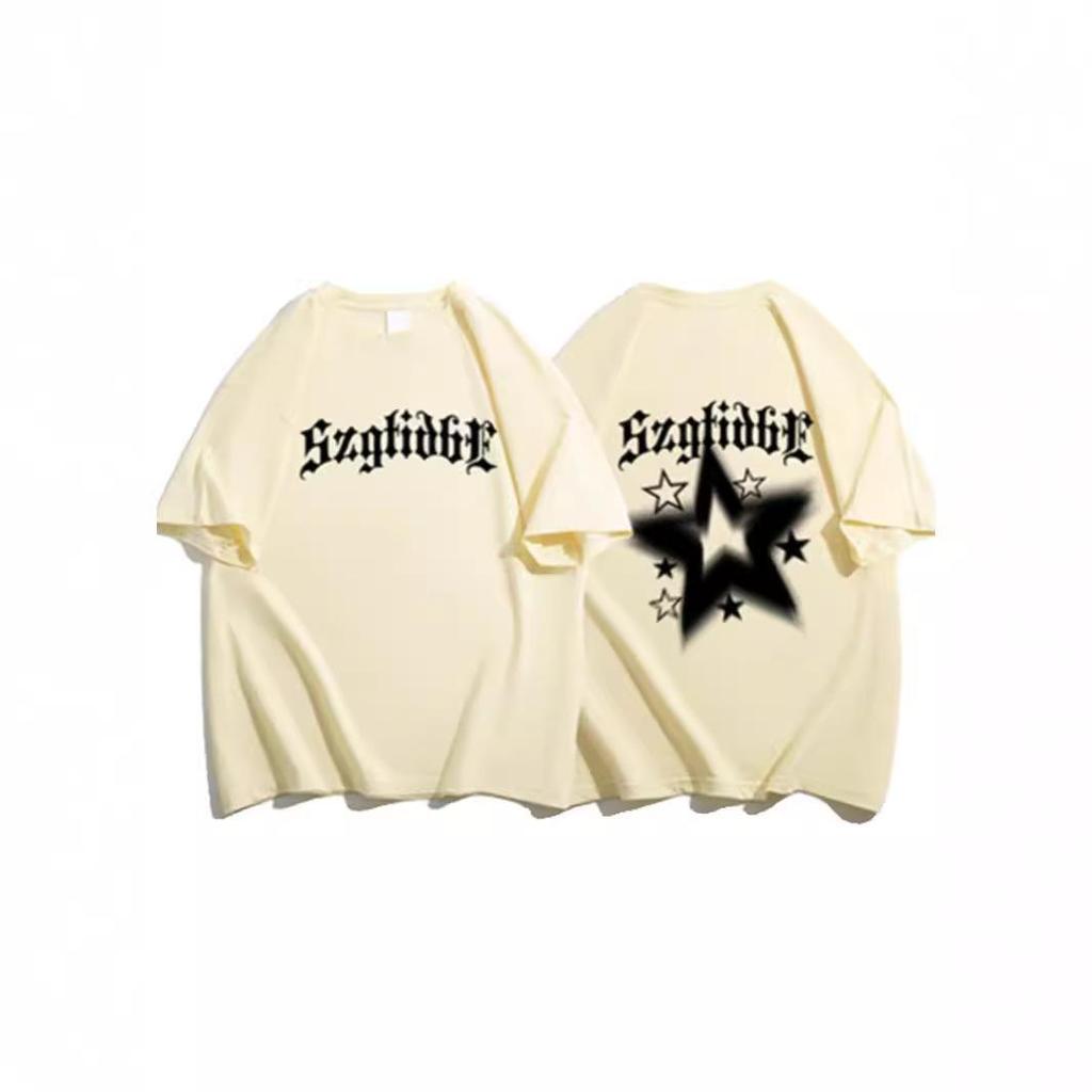 Vínově červené dámské tričko s krátkým rukávem ve větší velikosti - Volné, Trendy americký design