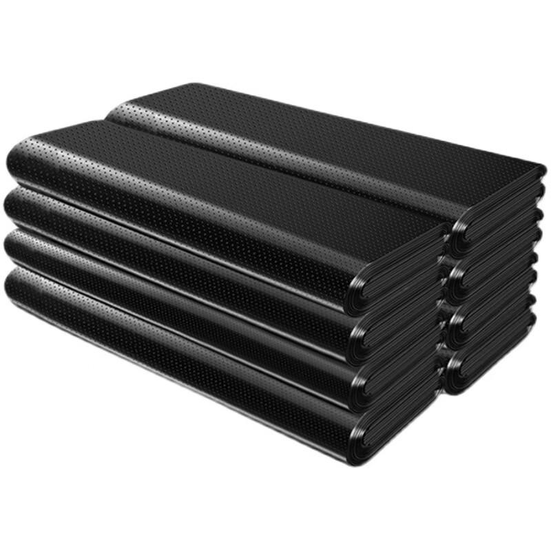 Qihuang Black Thickened Disposable Drawstring Trash Bags