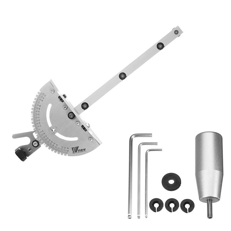 Miter Gauge Table Saw/Router Sawing Assembly Ruler for Table Saw 450mm Long Wood Working Saw Tool