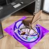 1pc Courage the Cowardly Dog Print Area Rug - Soft, Washable Non-Slip Indoor Mat for Office Chairs, Living Room, Home Office Decorative Rug
