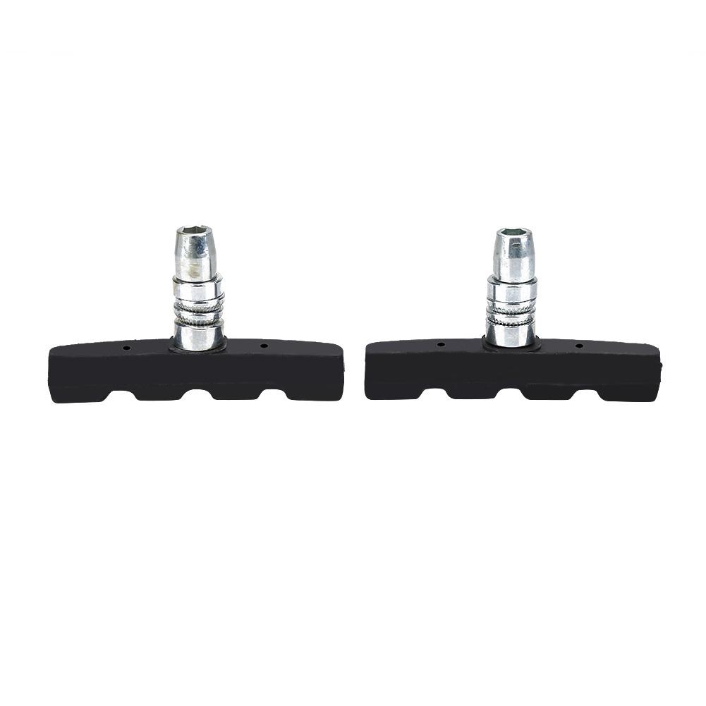 Mountain Bike Brake Pad 1 Pair of  Cycling Mountain Bike Brake Pads Rubber Blocks Holder Useful Accessories