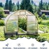 Clear Greenhouse Film Plastic Sheeting Winter Hoop House Covering Freeze Protection Cover for Greenhouse Plants Windproof Frost Dust Proof