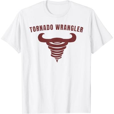 CAAGtxDKOP Tornado Wrangler Funny Design T-Shirt