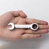 1Pcs 6-19mm Ratchet Socket Spanner 72 Teeth Nut Repair Tool New Stubby Single Wrench